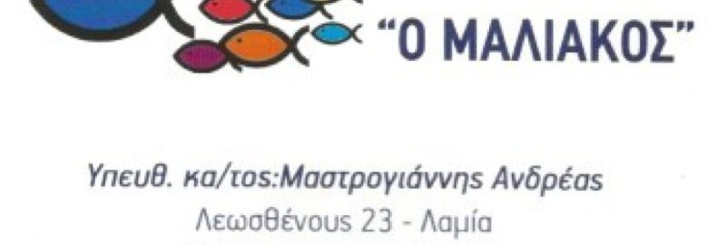 Ο ΜΑΛΙΑΚΟΣ (Ρουκουνιώτη Κωνσταντία)