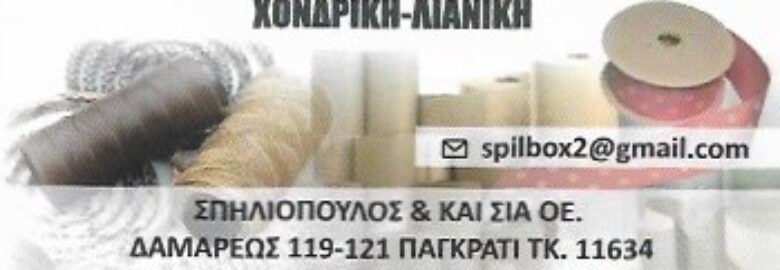 ΕΙΔΗ ΣΥΣΚΕΥΑΣΙΑΣ – ΣΠΗΛΙΟΠΟΥΛΟΣ Κ. & ΣΙΑ Ο.Ε. / ΠΑΓΚΡΑΤΙ