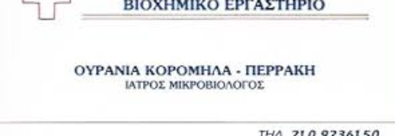 ΜΙΚΡΟΒΙΟΛΟΓΙΚΟ ΕΡΓΑΣΤΗΡΙΟ | ΚΟΡΟΜΗΛΑ – ΠΕΡΑΚΗ ΟΥΡΑΝΙΑ | ΝΕΟΣ ΚΟΣΜΟΣ